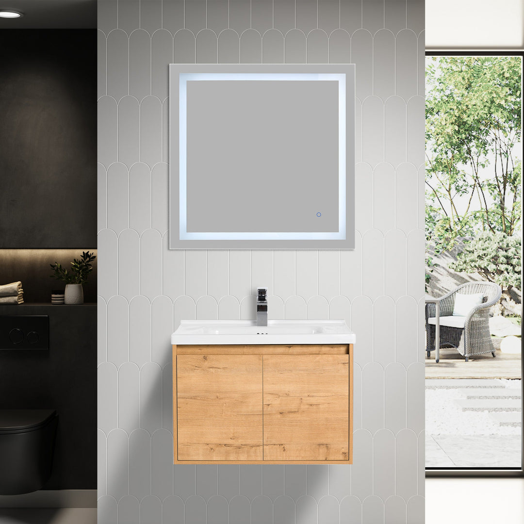 Bern Wall Mounted Bathroom Vanity