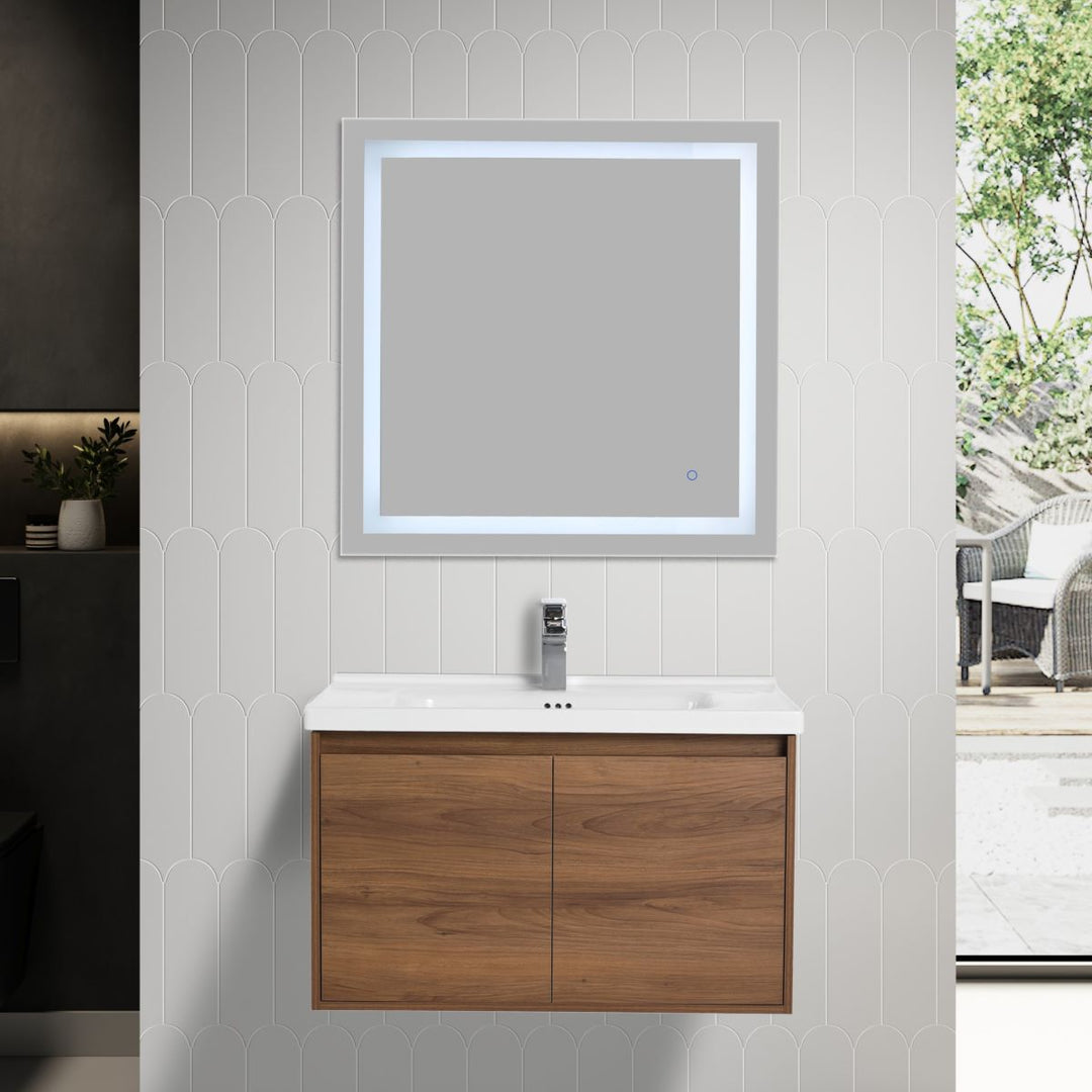 Bern Wall Mounted Bathroom Vanity