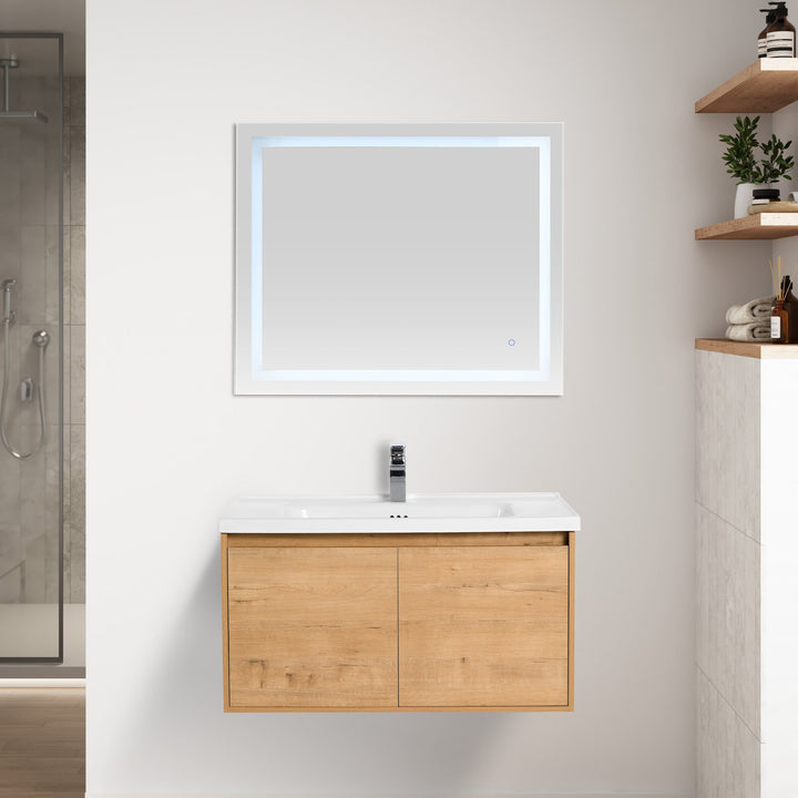 Bern Wall Mounted Bathroom Vanity