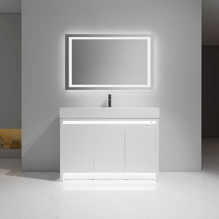 VAR|48 Inch|Glossy White