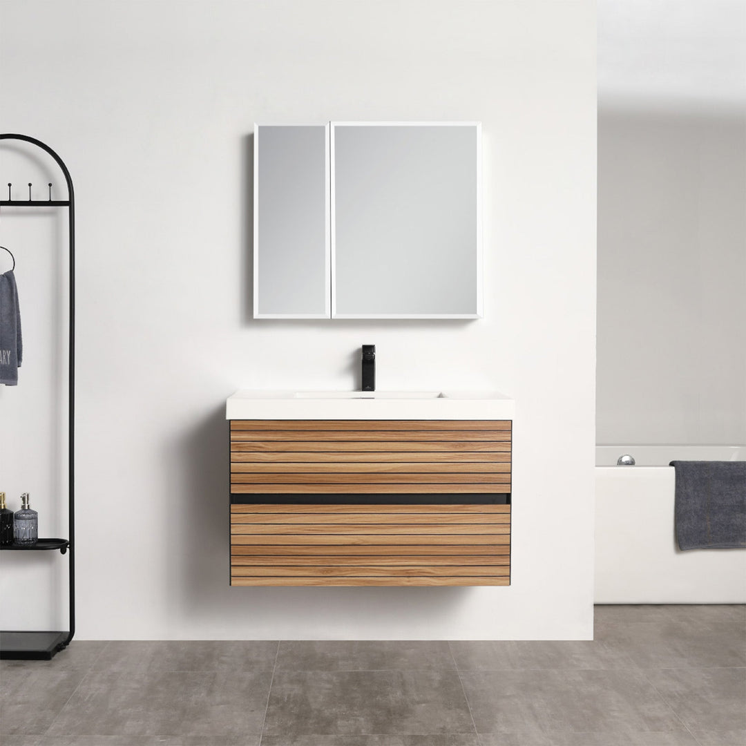 Annecy Wall-Mounted Bathroom Vanity