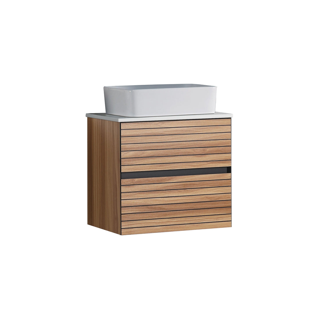 Phoenix Stone Vanity Top in White