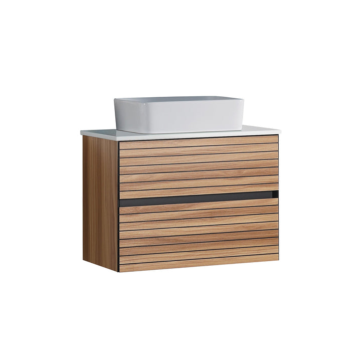 Phoenix Stone Vanity Top in White