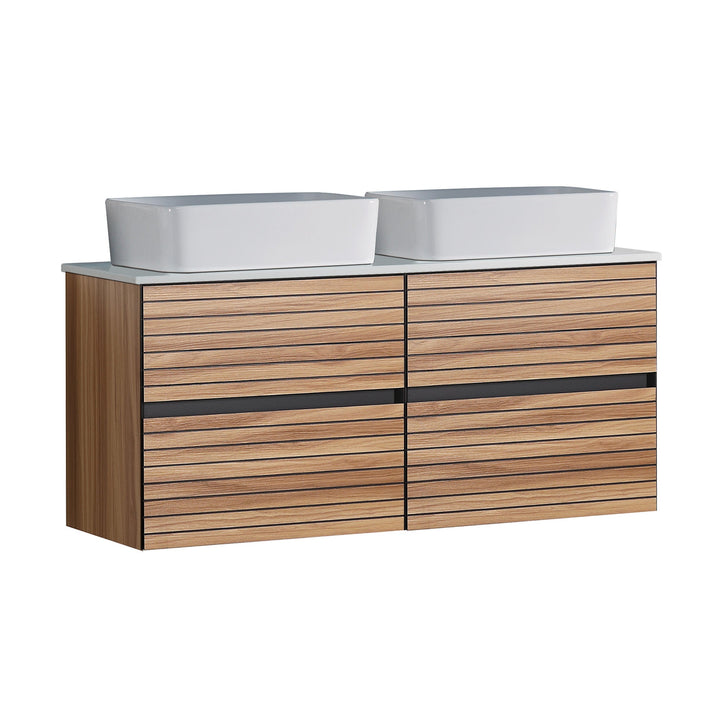 Phoenix Stone Vanity Top in White
