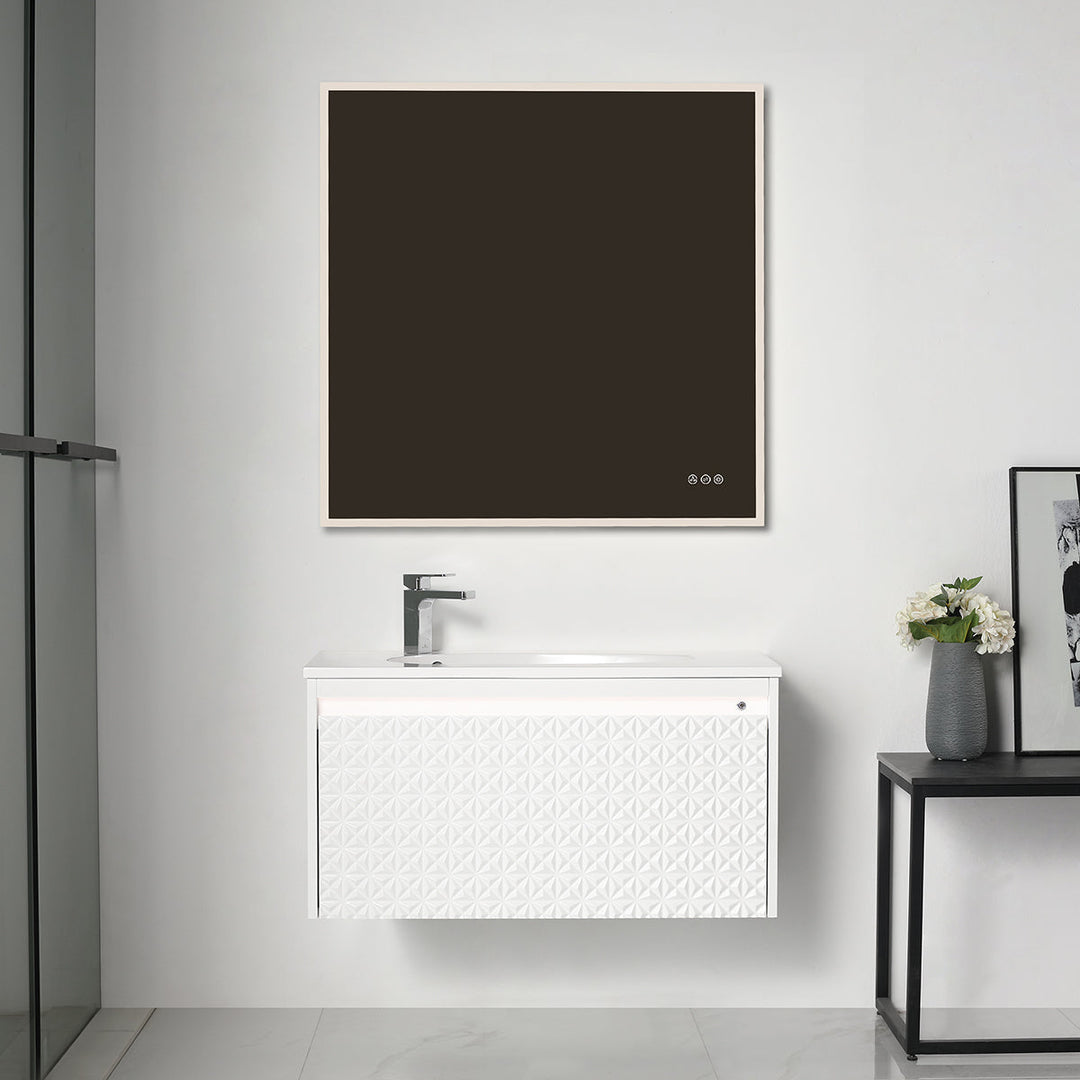 Thun 041 Wall-Mounted Bathroom Vanity with Sink