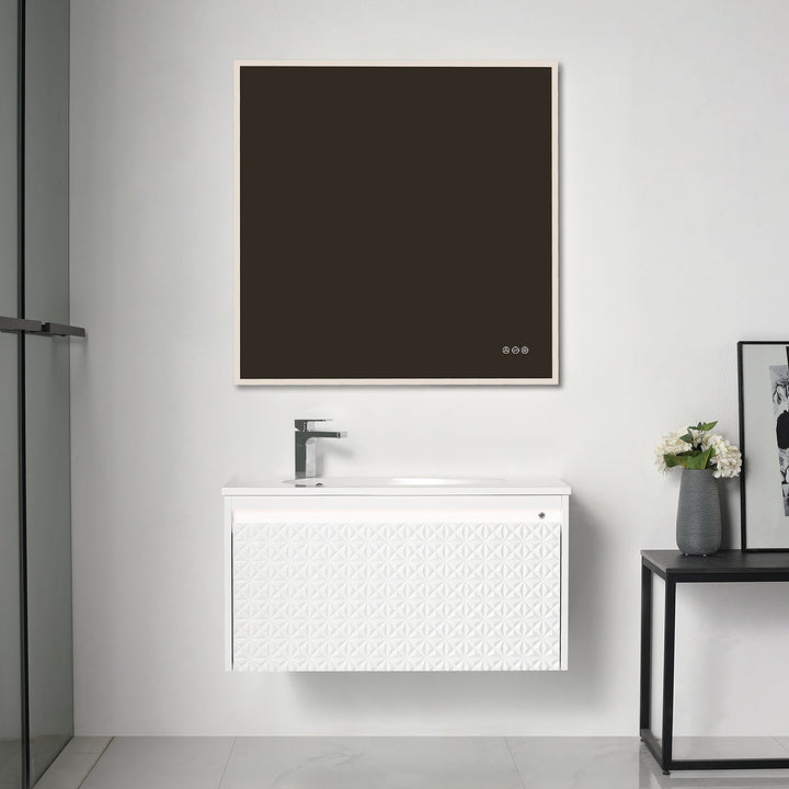 Thun 041 Wall-Mounted Bathroom Vanity with Sink