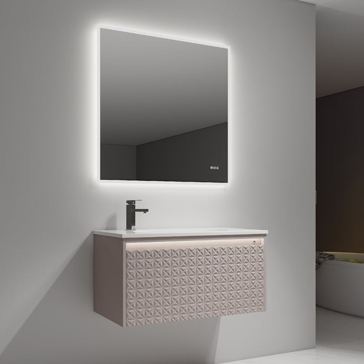 Thun 041 Wall-Mounted Bathroom Vanity with Sink