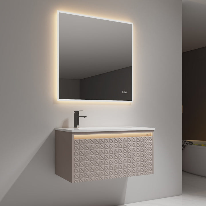 Thun 041 Wall-Mounted Bathroom Vanity with Sink