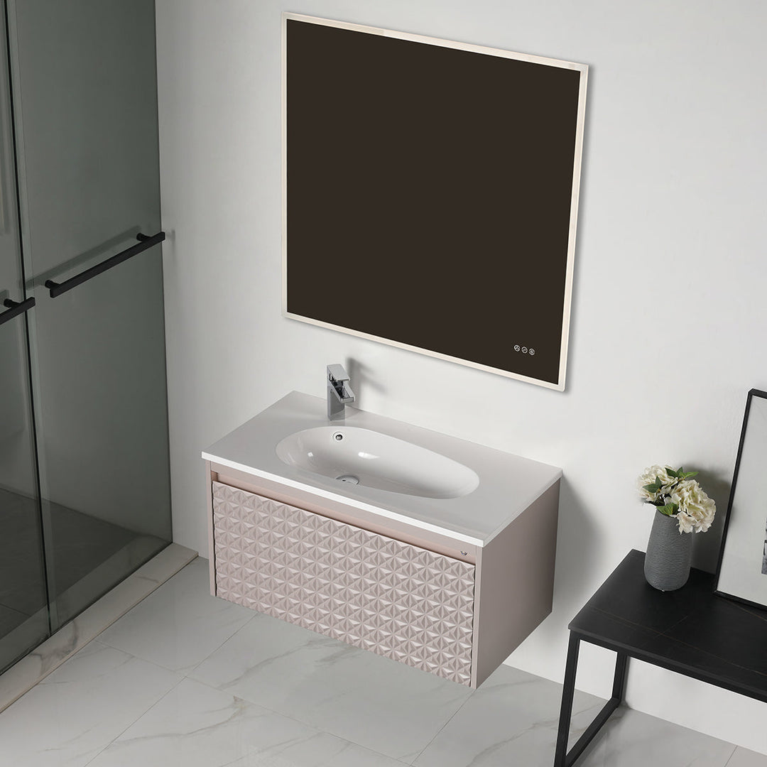 Thun 041 Wall-Mounted Bathroom Vanity with Sink