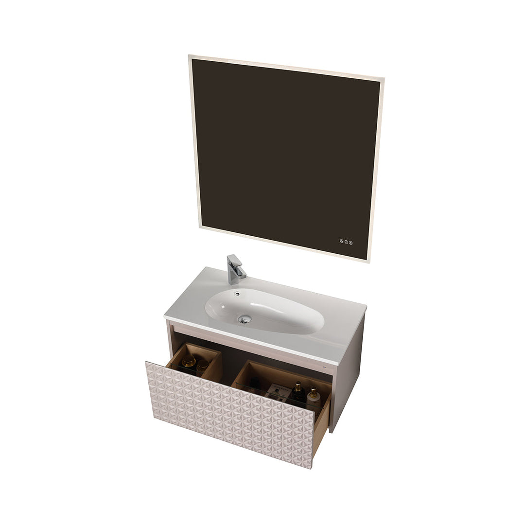 Thun 041 Wall-Mounted Bathroom Vanity with Sink