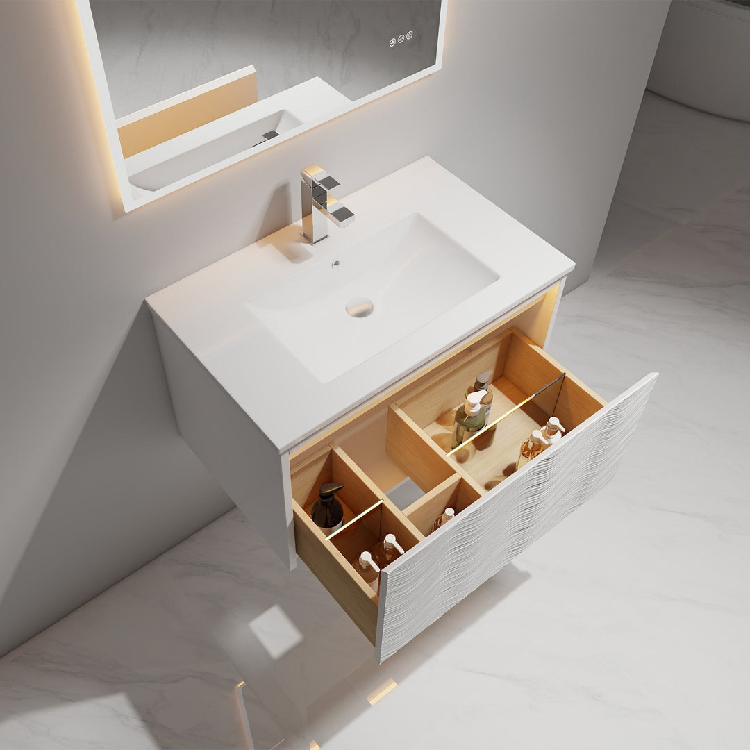 Voyage 042 Wall-Mounted Bathroom Vanity