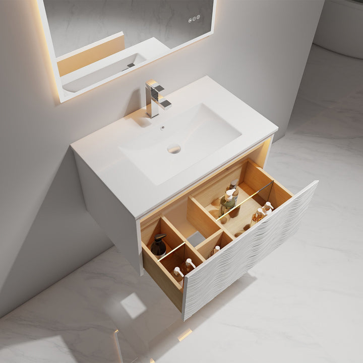 Voyage 042 Wall-Mounted Bathroom Vanity