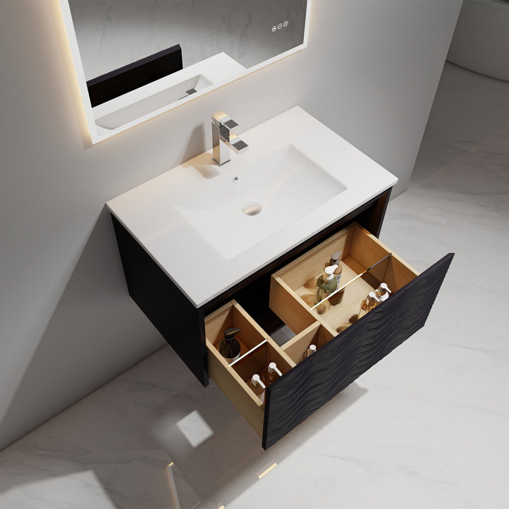 Voyage 042 Wall-Mounted Bathroom Vanity