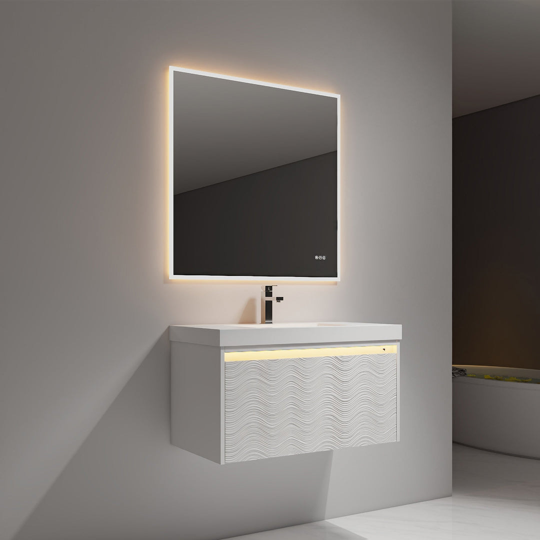 Voyage 042 Wall-Mounted Bathroom Vanity