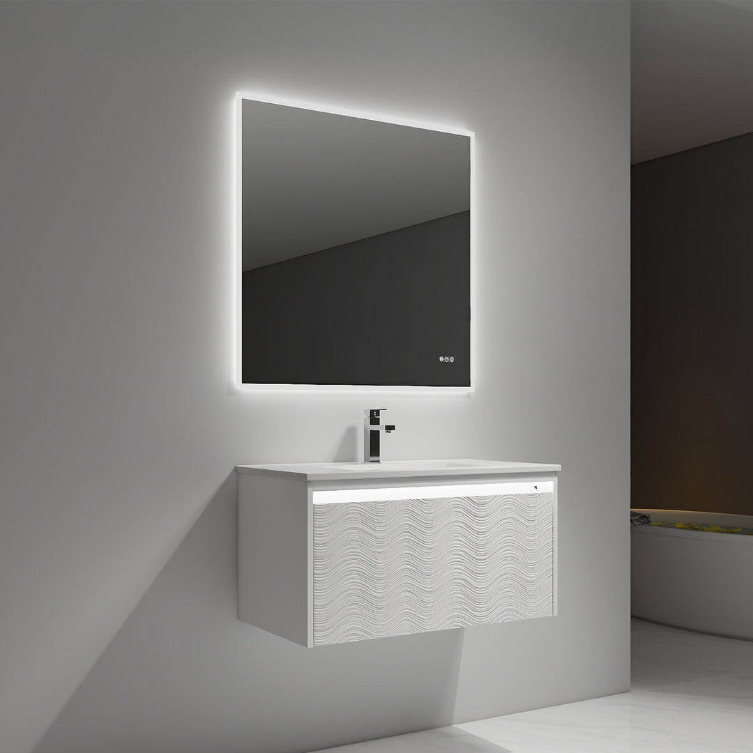 Voyage 042 Wall-Mounted Bathroom Vanity