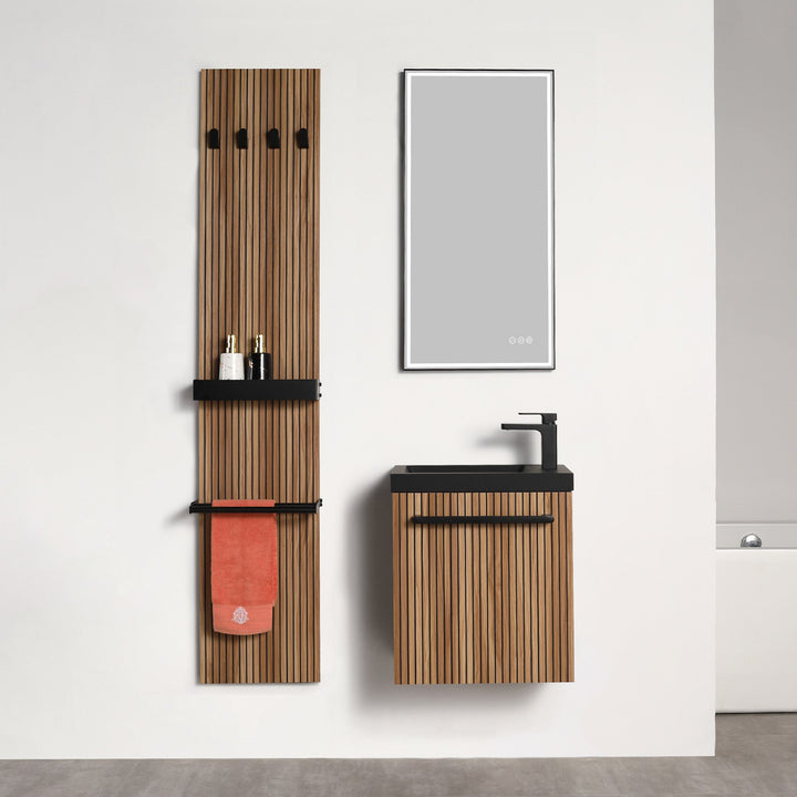 Rimini 20" Bathroom Vanity with Acrylic Sink