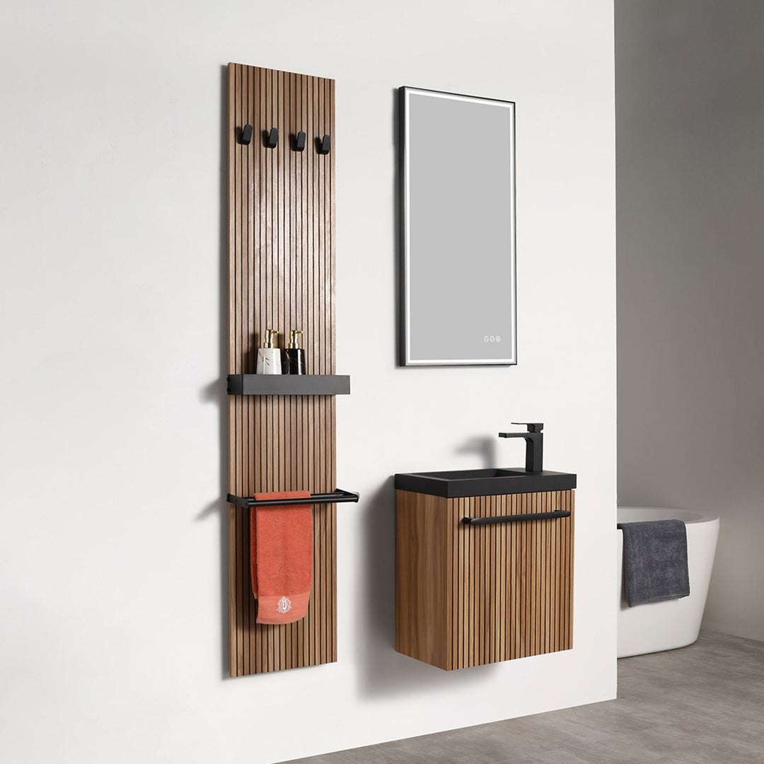 Rimini 20" Bathroom Vanity with Acrylic Sink
