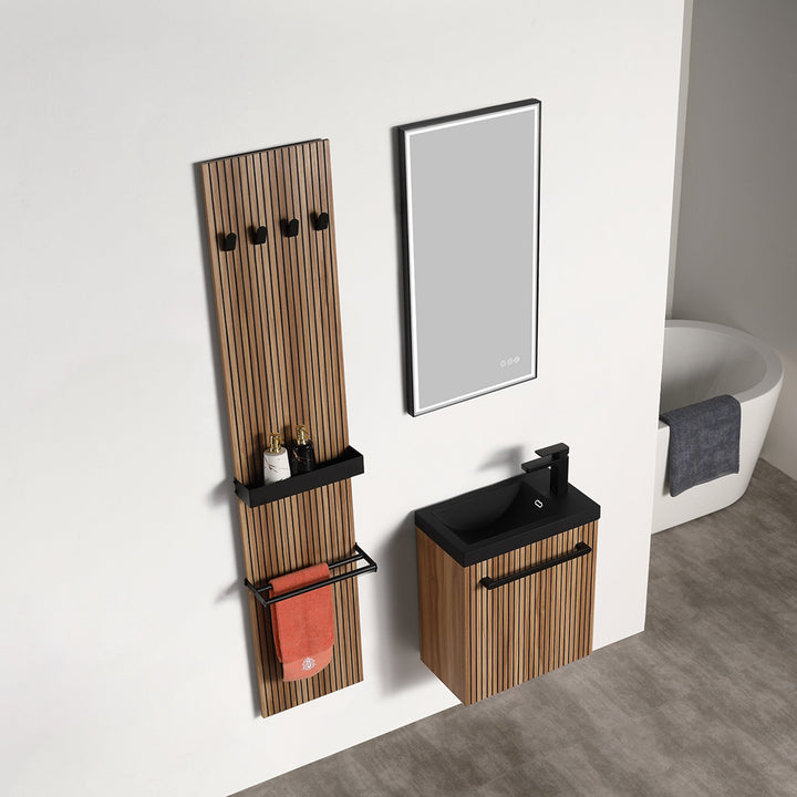 Rimini 20" Bathroom Vanity with Acrylic Sink