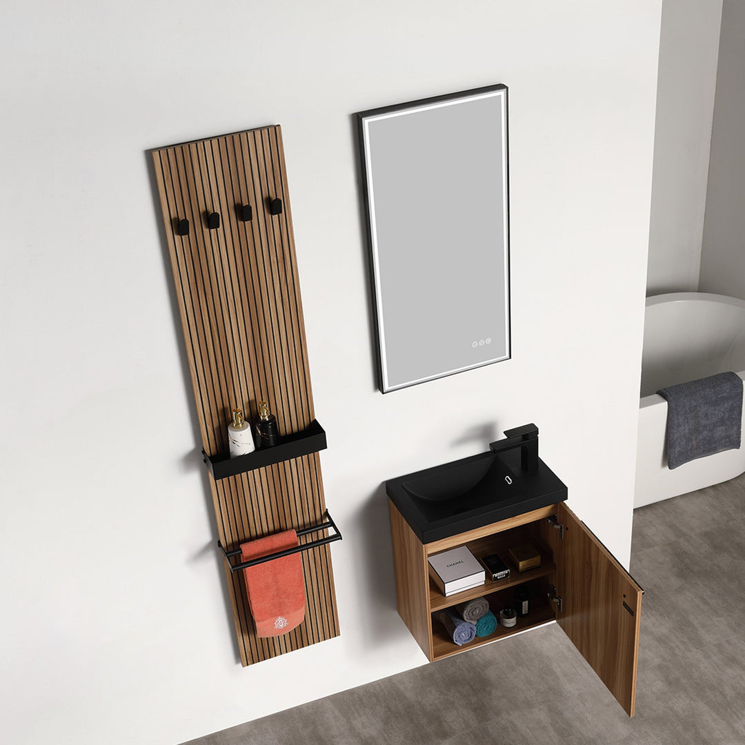Rimini 20" Bathroom Vanity with Acrylic Sink