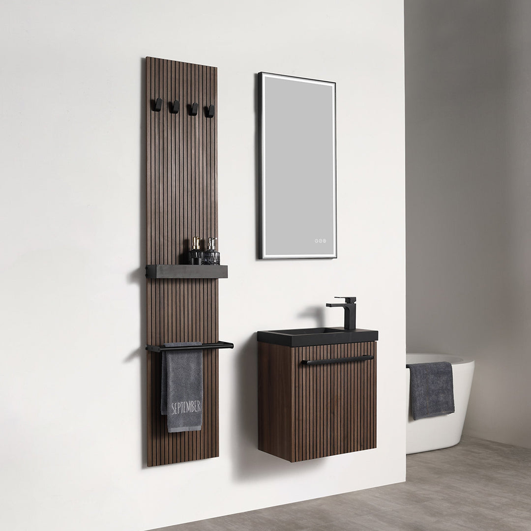 Rimini 20" Bathroom Vanity with Acrylic Sink