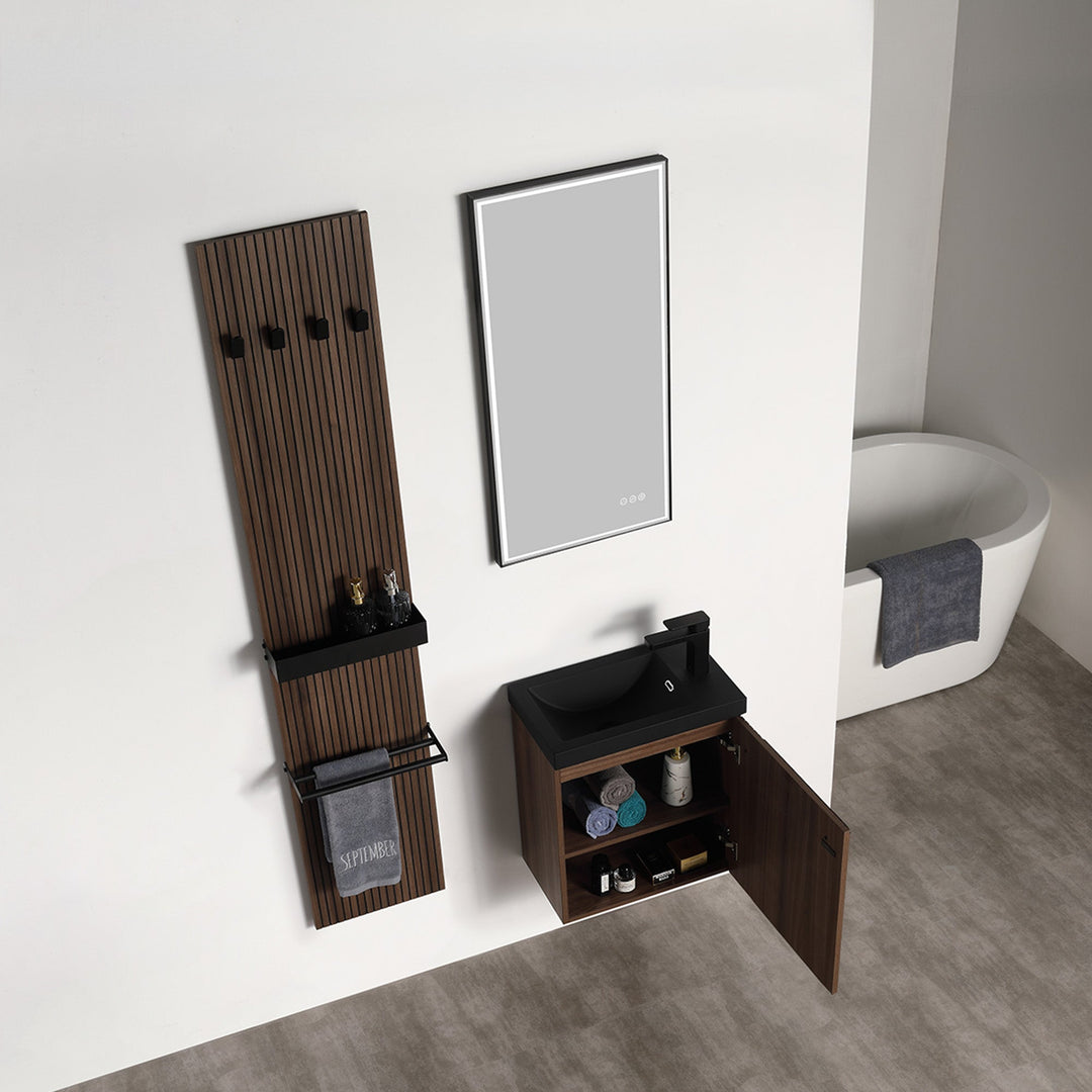 Rimini 20" Bathroom Vanity with Acrylic Sink