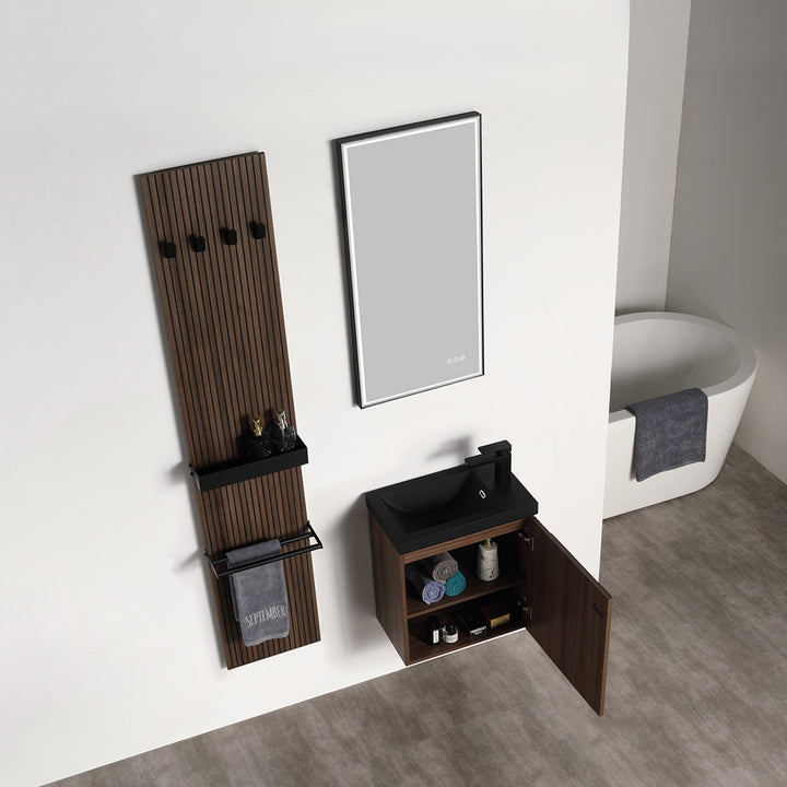Rimini 20" Bathroom Vanity with Acrylic Sink