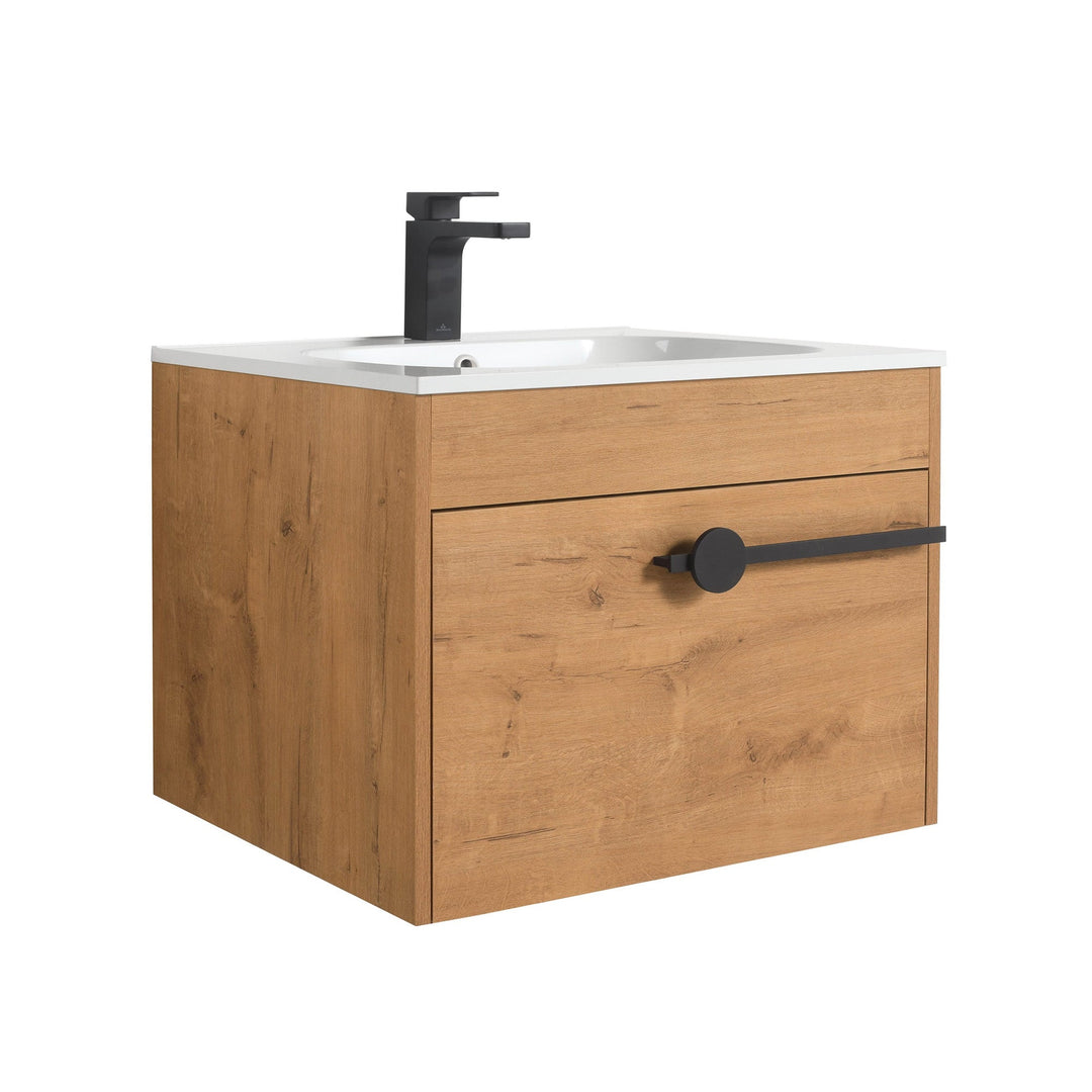Bilbao Wall-Mounted Bathroom Vanity with SMC Sink