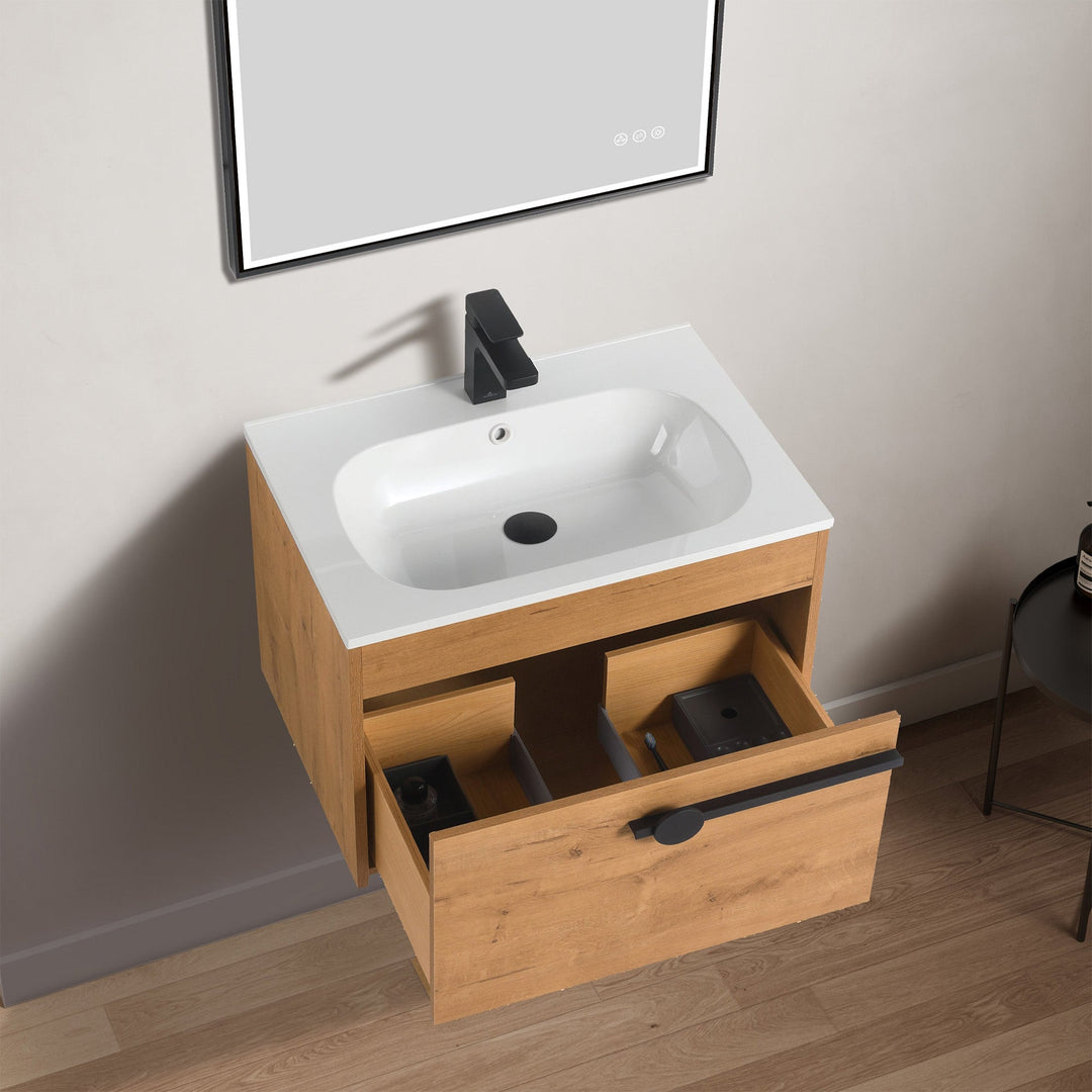 Bilbao Wall-Mounted Bathroom Vanity with SMC Sink