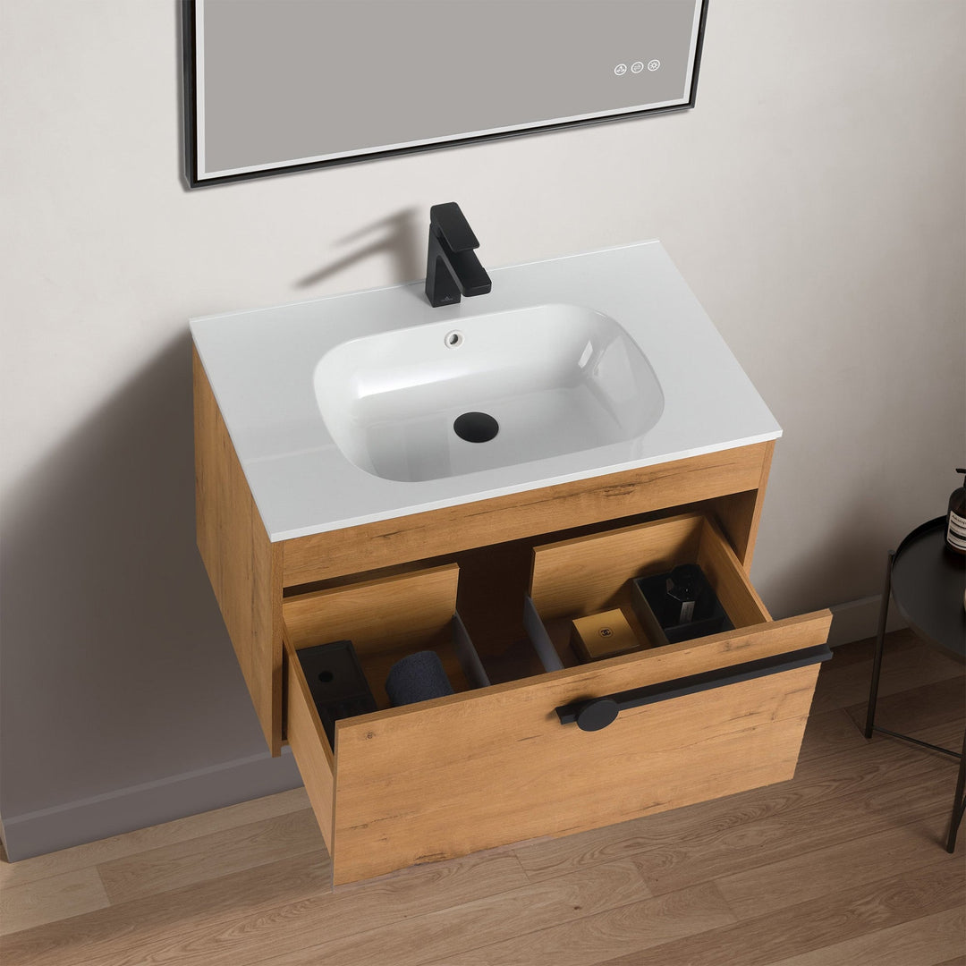 Bilbao Wall-Mounted Bathroom Vanity with SMC Sink