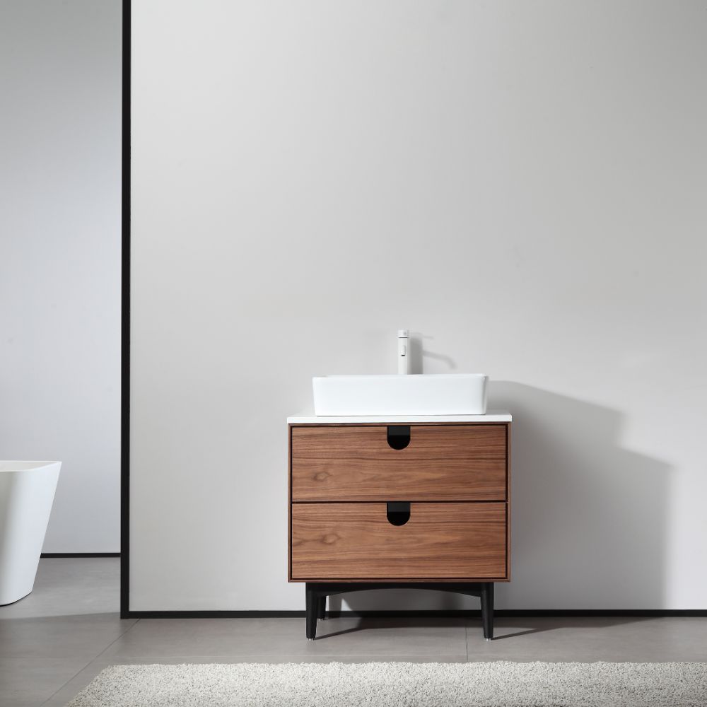 Portree 30 inch Bathroom Vanity With Vessel Sink