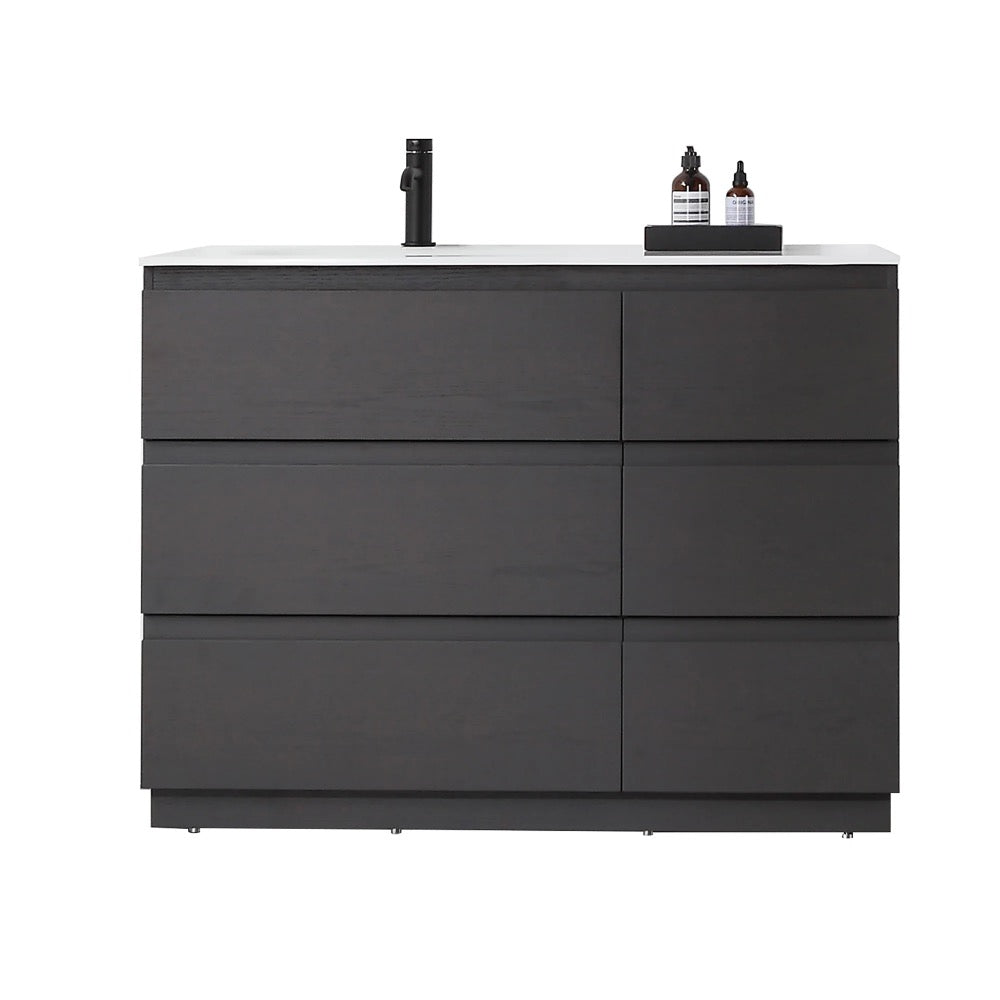 Rothenburg Sink Freestanding Bathroom Vanity with Solid Surface Sink