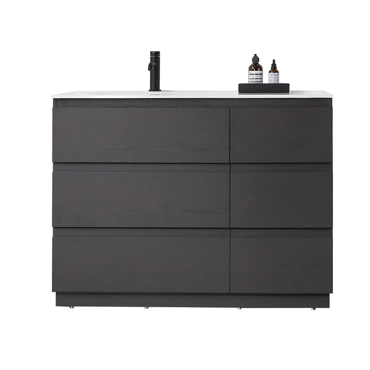 Rothenburg Sink Freestanding Bathroom Vanity with Solid Surface Sink