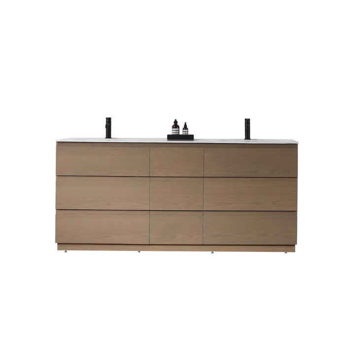 Rothenburg Sink Freestanding Bathroom Vanity with Solid Surface Sink