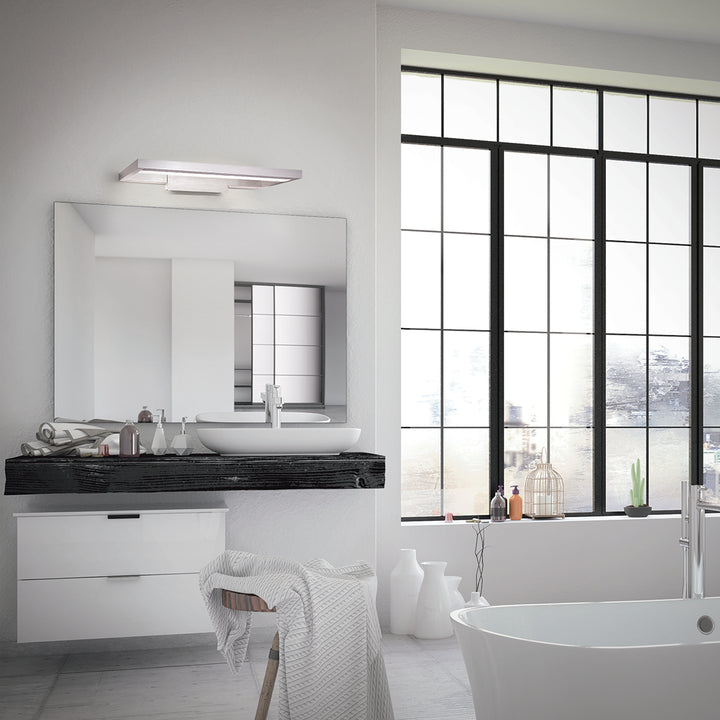 View Bathroom Vanity Sconce 20" in Brushed Aluminum