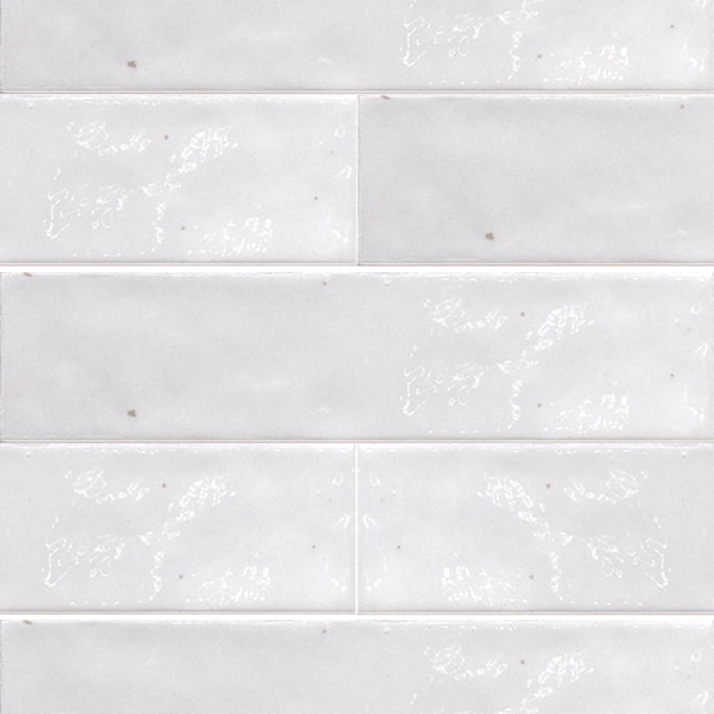 Antique 2" x 10" Glossy Porcelain Floor &amp; Wall Tile