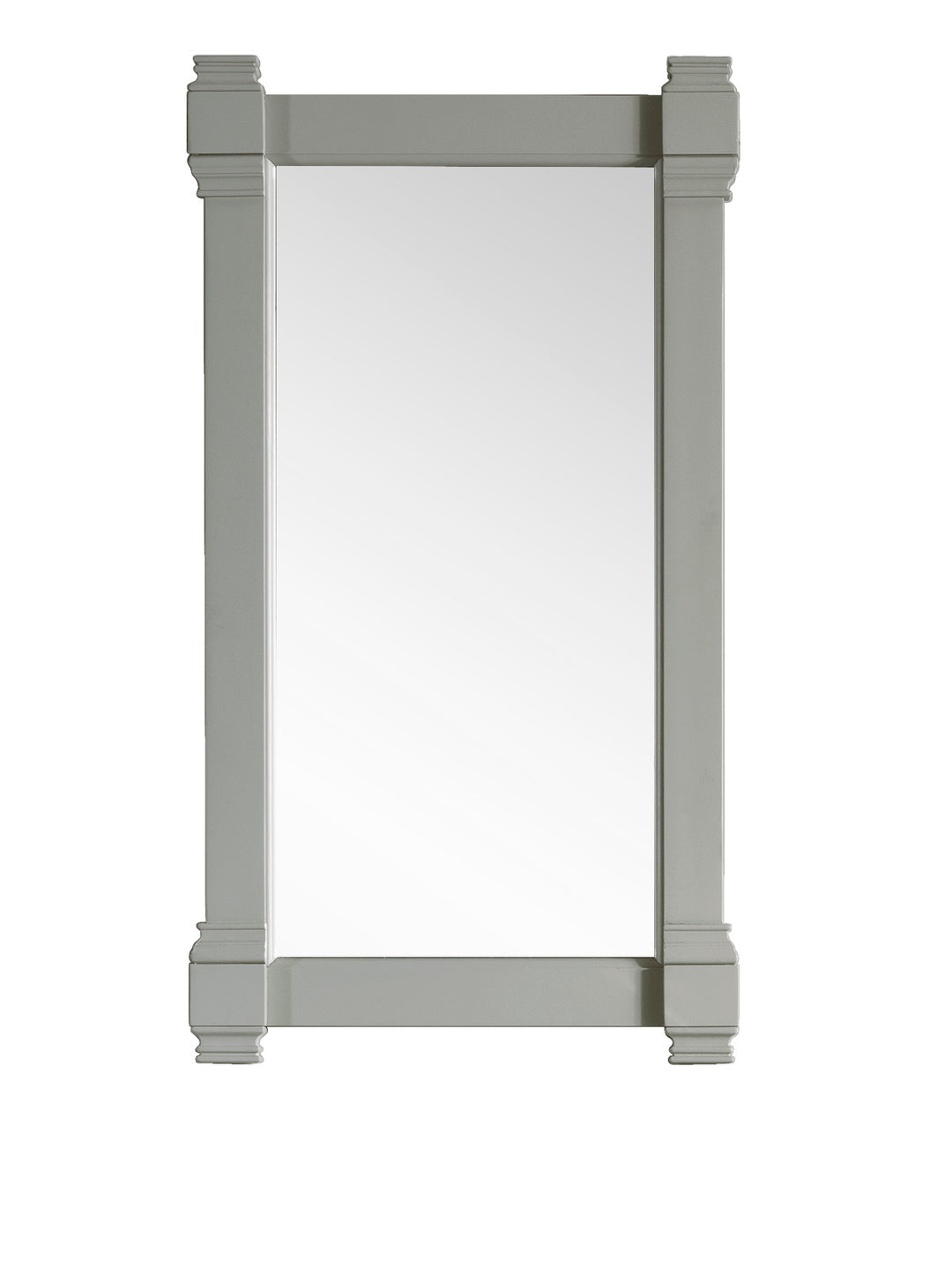 Brittany 22" x 39" Rectangular Bathroom Mirror, Urban Gray | ANVE Kitchen & Bath