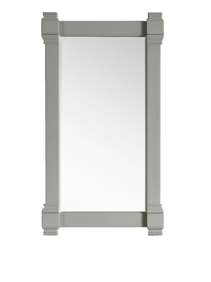Brittany 22" x 39" Rectangular Bathroom Mirror, Urban Gray | ANVE Kitchen &amp; Bath