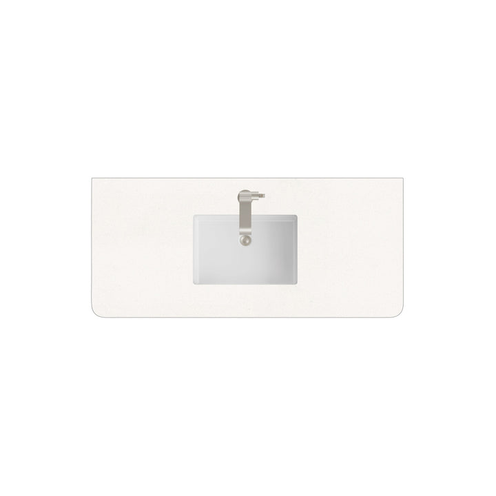 VAR|48 Inch|White Zeus Silestone|