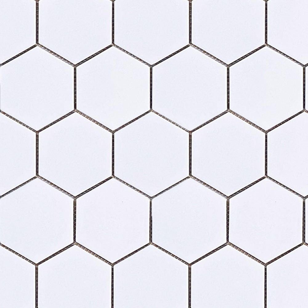 Geometrics Matte Porcelain Mosaic Tile
