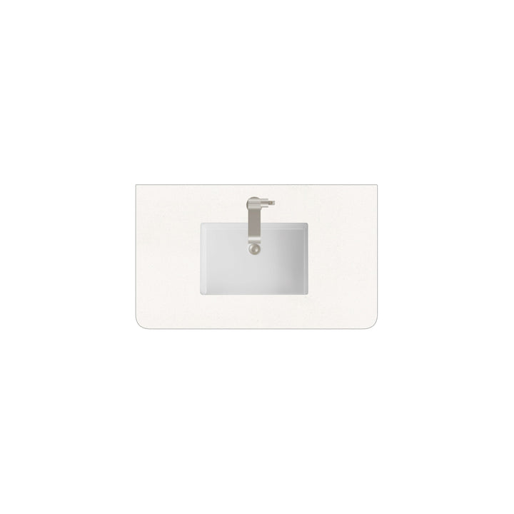 VAR|36 Inch|White Zeus Silestone|