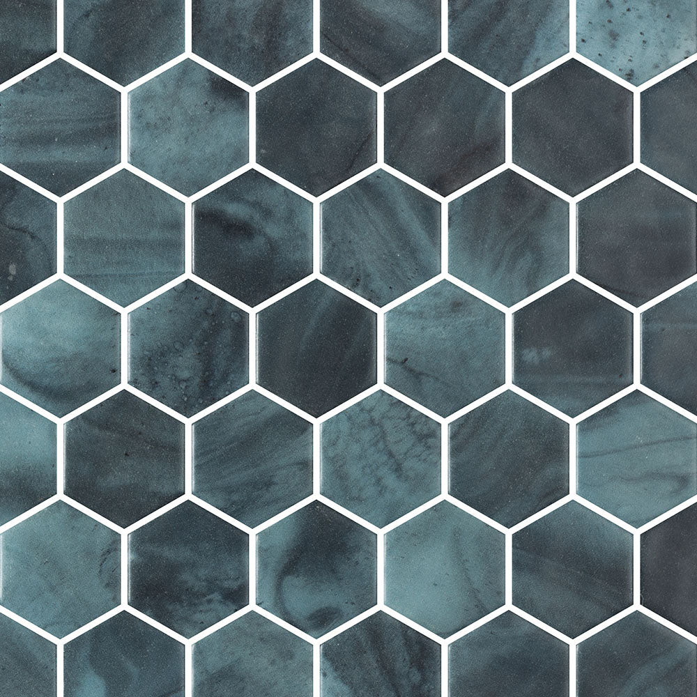 Vetro Floor Glass Mosaic Tile