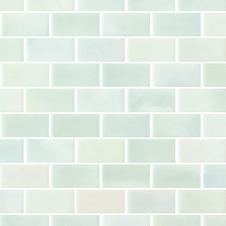 Vetro Brick Matte Glass Mosaic Tile