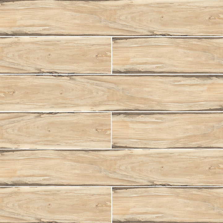 Edgewood Wood-Look Matte Porcelain Mosaic Tile