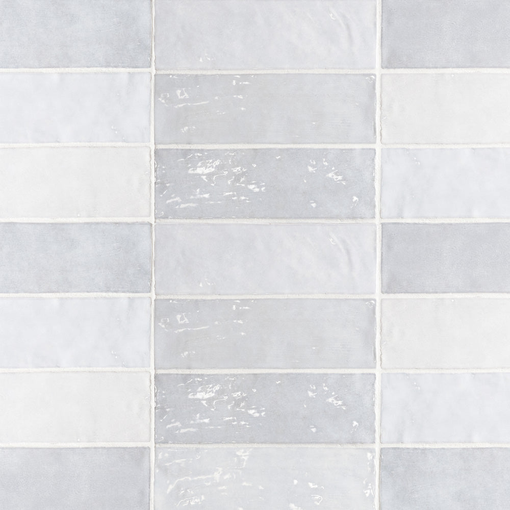 Zellige Glossy Ceramic Floor &amp; Wall Tile