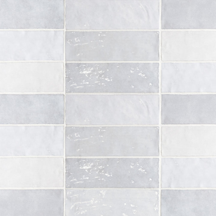 Zellige Glossy Ceramic Floor &amp; Wall Tile