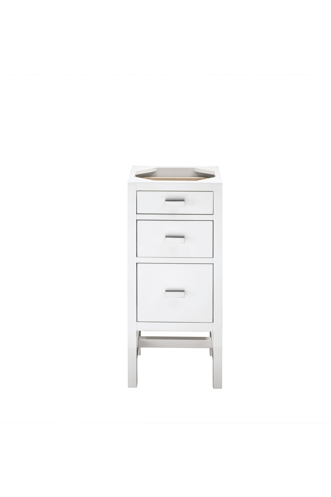 Addison 15" Base Cabinet Only in Glossy White | ANVE Kitchen &amp; Bath