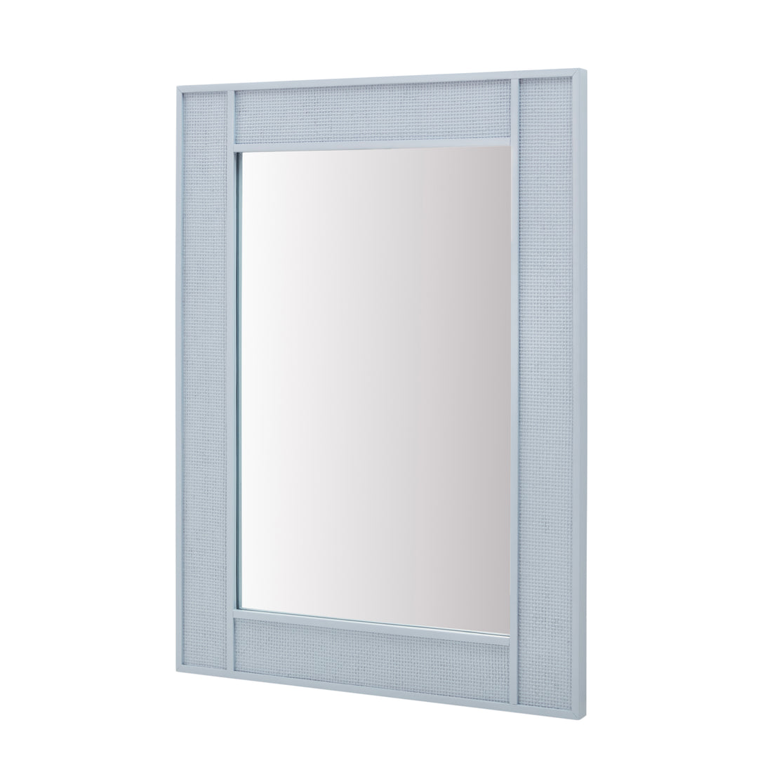 Solene 28" x 38" Bathroom Mirror, Serenity Blue