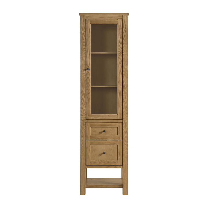 Breckenridge 22" Linen Cabinet in Light Natural Oak | ANVE Kitchen &amp; Bath