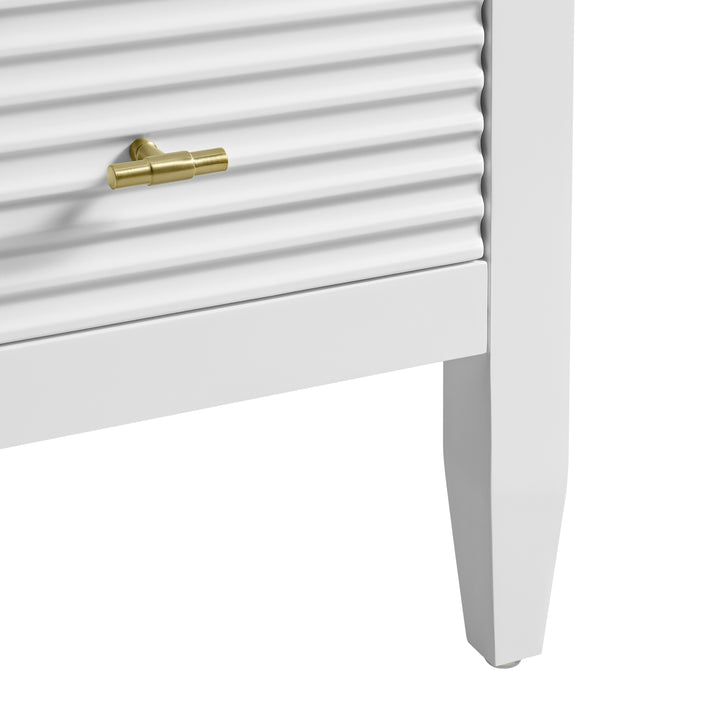 Myrrin 30" Single Vanity Cabinet in Bright White