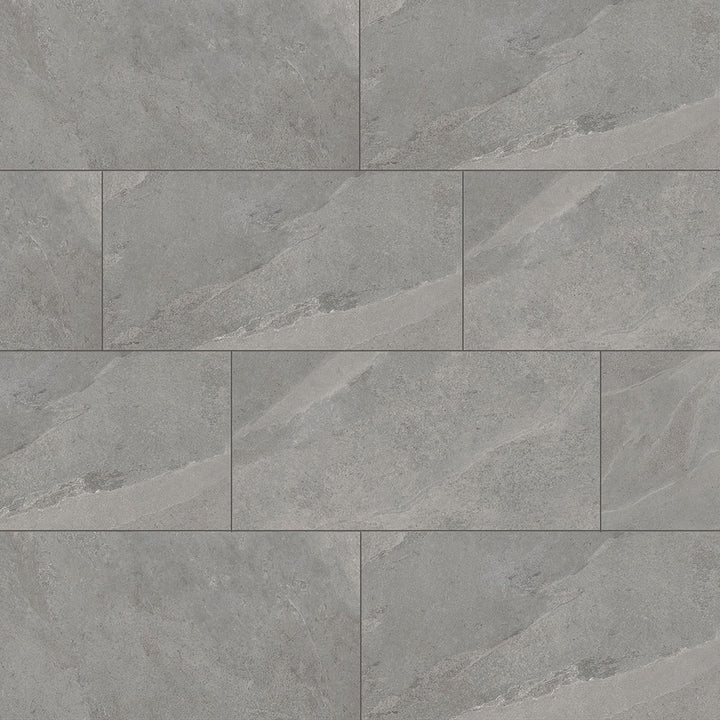 Ultra Slate Stone-Look Matte Porcelain Floor &amp; Wall Tile